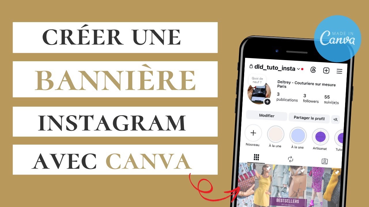 Comment créer une bannière Instagram avec Canva