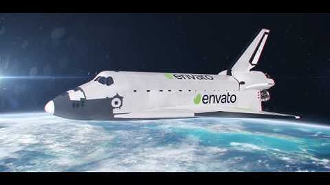 Space Shuttle Orbiting Earth | After Effects (AE) Template VideoHive | 19893362