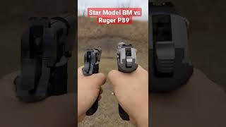 POV Shooting AKIMBO: Star Model BM, Ruger P89. #gunvideos #guntuber #gun