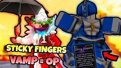 [YBA] Sticky Fingers
