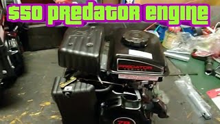 79cc Predator Engine Unboxing and First Start