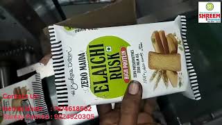 Automatic Toast & Rusk Packing Machine | High Speed Bread & Bakery Packaging Machine