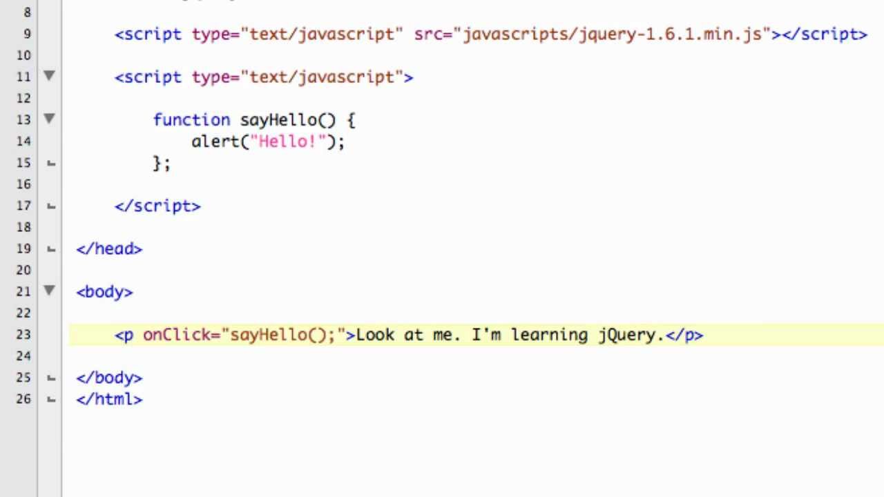 Script type text html. Код JQUERY В html. Сценарии inline. JQUERY пример кода. Импорт js в html.