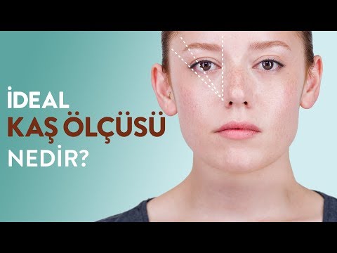 İdeal kaş ölçüsü nasıl belirlenir?