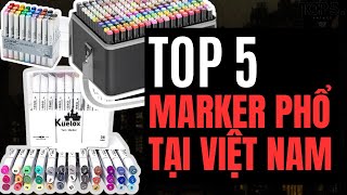 ✨TOP 5 HÃNG MÀU BÚT DẠ MARKER PHỔ BIẾN VÀ ƯA CHUỘNG TẠI VIỆT NAM@top5xselect