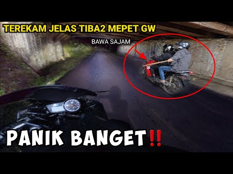 M0DUS BEG4L⁉️TIBA2 MEPET MOTOR GW DARI BELAKANG | TEREKAM JELAS DARI KAMERA TIAN