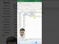 How to add Prefix in any name in #excel #tipsandtricks #office