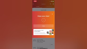 How to book classes on the Mindbody App
