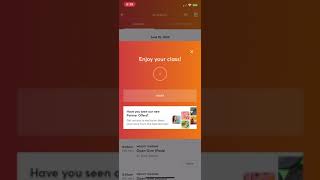 How to book classes on the Mindbody App screenshot 5