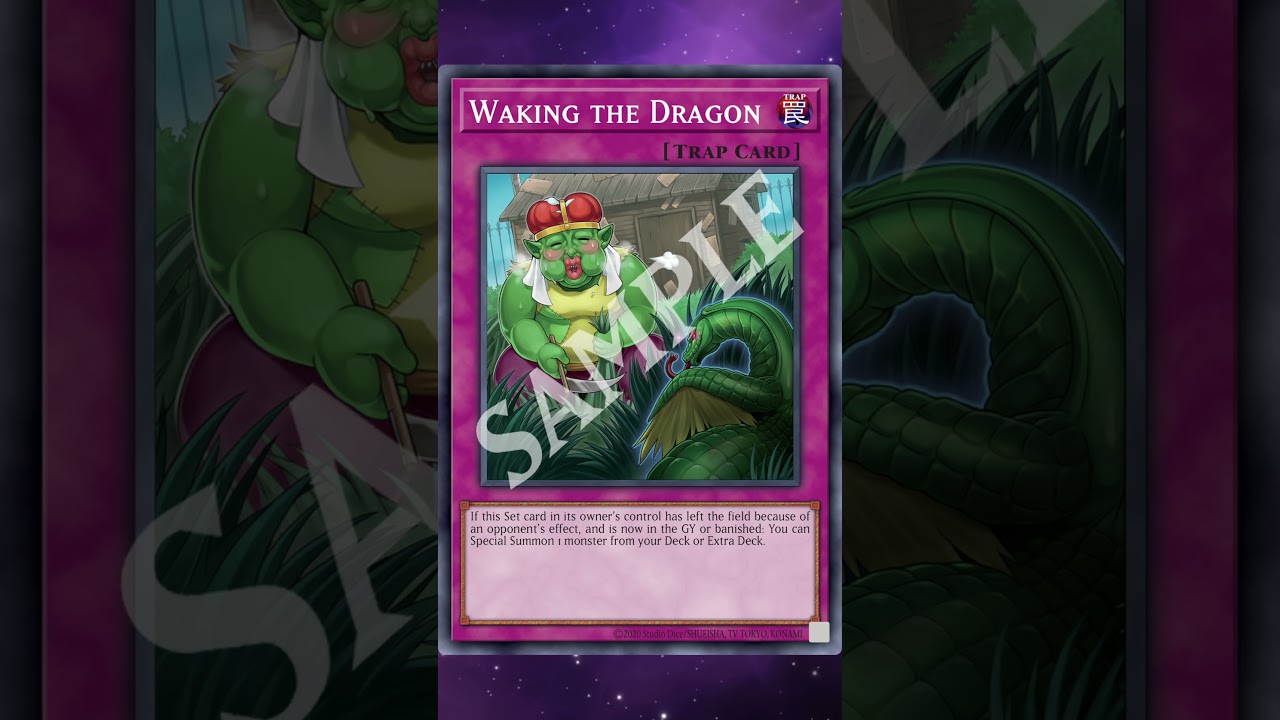 waking the dragon yugioh card Waking the Dragon