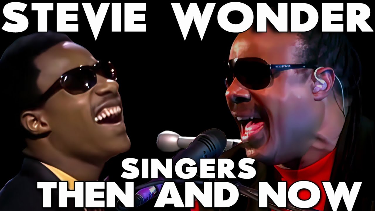 Stevie Wonder Singers Then And Now (With Singing Tutorial) Ken