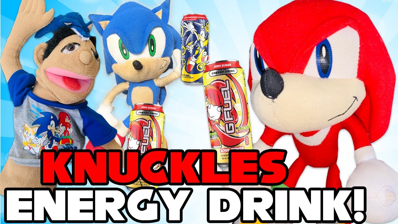SuperSonicBlake: Knuckles Energy Drink!