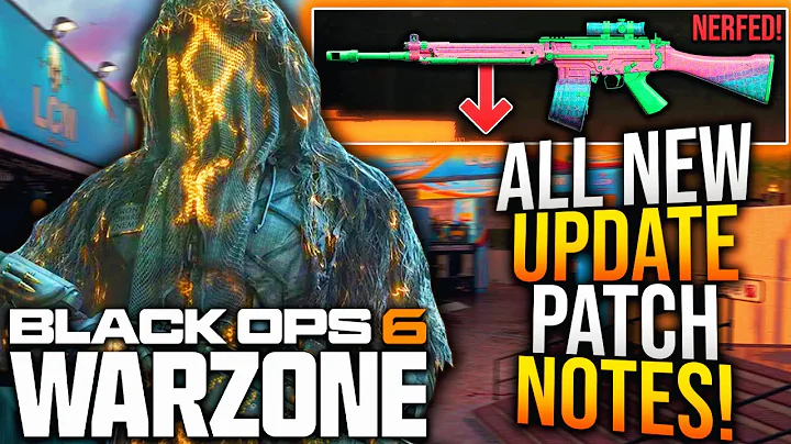 WARZONE: New SURPRISE META UPDATE PATCH NOTES! Major TR2 NERF, AFTERMARKET PART UPDATE, & More!