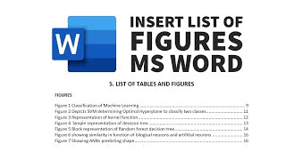 [How to] add list of figures in microsoft word screenshot 3