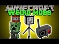 Minecraft: WEIRD MOBS (WHAT ARE THESE THINGS?!) Mod Showcase