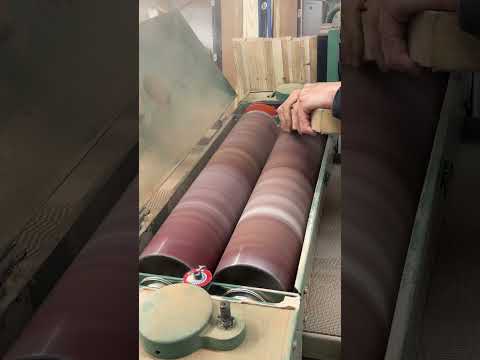 Drum sander gum is helpful #shorts #shortvideo #woodworking #trending #subscribe #powertools