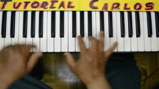 Video-Miniaturansicht von „Porque tu eres mi roca Inspiracion - Tutorial Piano Carlos“