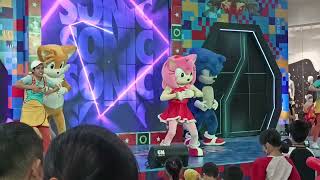 DANCE BARENG SONIC THE HEDGEHOG TAILS DAN AMY ROSE DI MALL PAKUWON JOGJA - KAKAK SENENG BANGET !