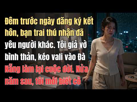 Đêm trước ngày đăng ký kết hôn, bạn trai thú nhận đã yêu người khác Tôi giả vờ bình thản, kéo vali..