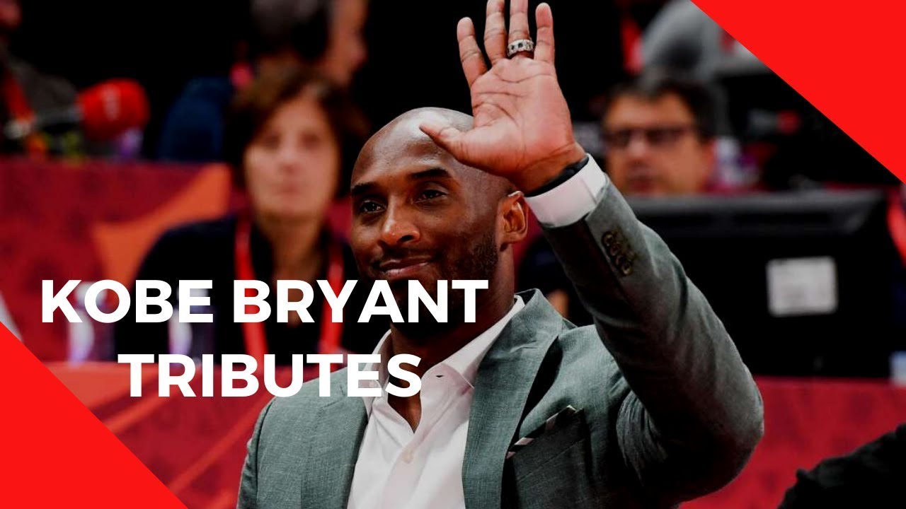Kobe Bryant tributes: Celebrities pay tribute to NBA star - YouTube