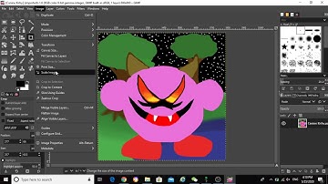 IT GIMP 3 How to resize or scale an image and maintain aspect ratio or proportion