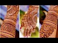 easy dulhan mehndi designs for full hands | bridal henna mehndi design | wedding full hand mehndi