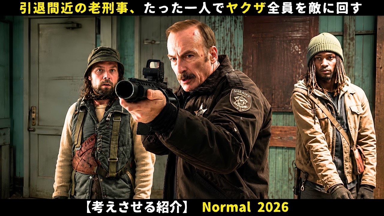 【考えさせる映画】引退間近の老刑事、たった一人でヤクザ全員を敵に回す