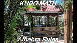 Kubo Math Algebra 1 Rules