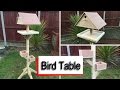 Bird Table - Free Plans and Build Video - 2x4 Timber