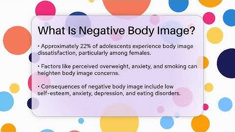 What Is Negative Body Image? - The Personal Growth Path