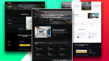Free website template download || Real estate business website template || html css JavaScript