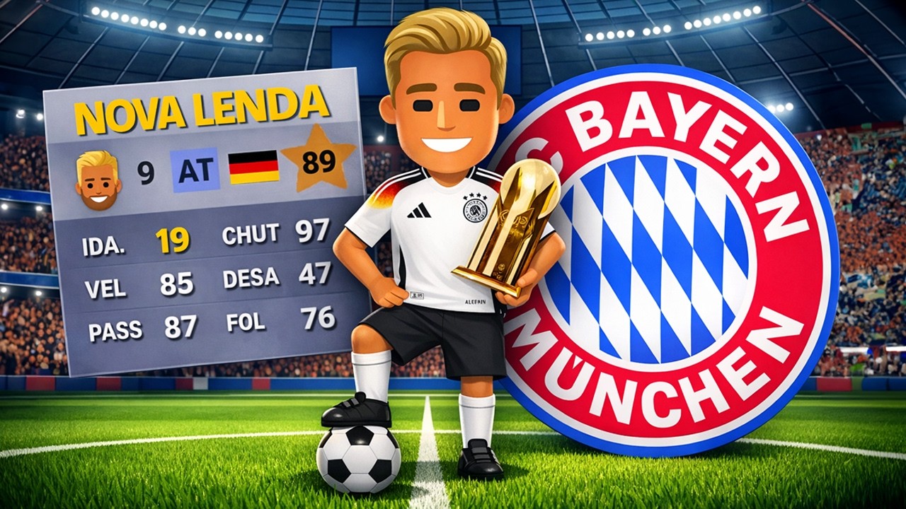 GASTEI 300 BUX PARA CRIAR UMA NOVA LENDA ATACANTE ALEMÃ NO WORLD SOCCER CHAMPS