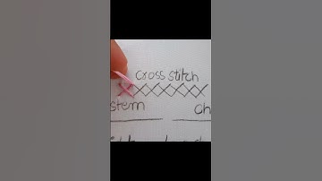 Cross Stitching Made Easy: Learn the Basics in Seconds #crossstitch #crossstitching #handembroidery