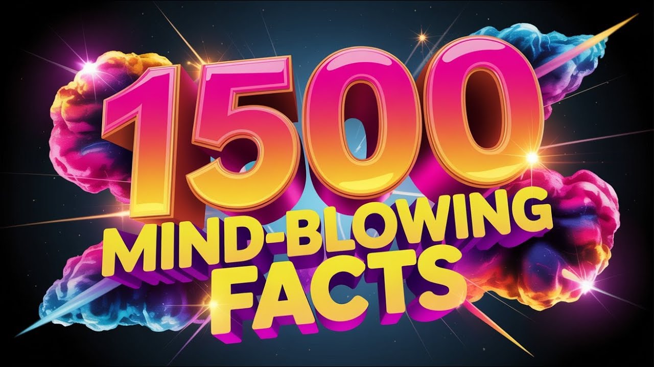1500 MIND BLOWING FACTS That you wont believe! | Facts Compilation ...
