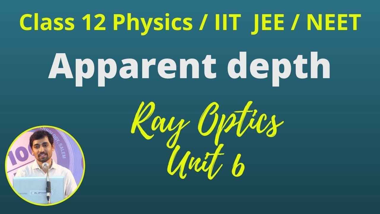 12th physics gravitation notes target 12th Std Physics Optics Apparent depth Part 28 TN New Syllabus AlexMaths