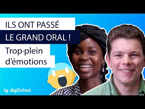 Grand oral : ce quen pensent les lycéens et lycéennes 🥶🥵 @digischool-lycee