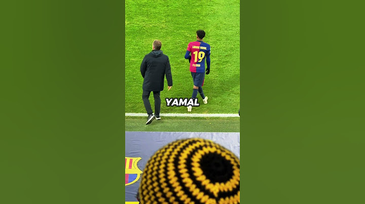 Lamine Yamal got upset with Hansi Flick for being subbed out early 😰😳