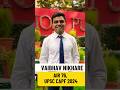 Vaibhav Nikhare - AIR 76, UPSC CAPF 2024 #upscmotivation#capf #civilservices #interview #capftoppers