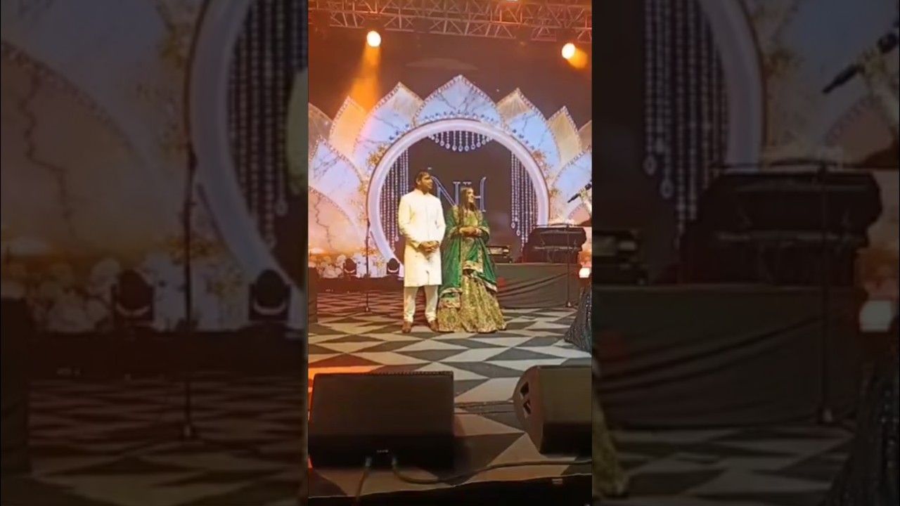 Neeraj Chopra and Himani Mor's Reception