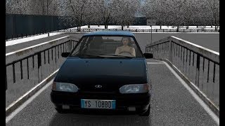 City Car Driving: Lada Samara In The Snow! (G27+TrackIR) screenshot 2