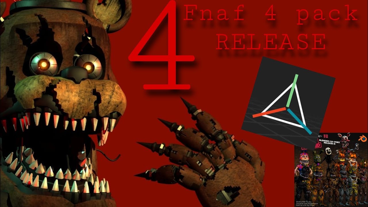 C4D/FNAF] FNAF 4 Release Download !!! 