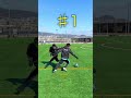 recreating viral dribbling skill tutorial 🥶⚽#football #soccer #shorr