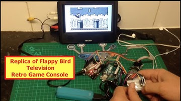 Arduino Game Project - Replica of Flappy Bird for Television Using Gamebuino Library