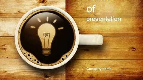 Creative Idea PowerPoint Template