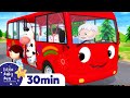 Wheels On The Bus Song! | +More Nursery Rhymes & Kids Songs | ABCs and 123s | Little Baby Bum