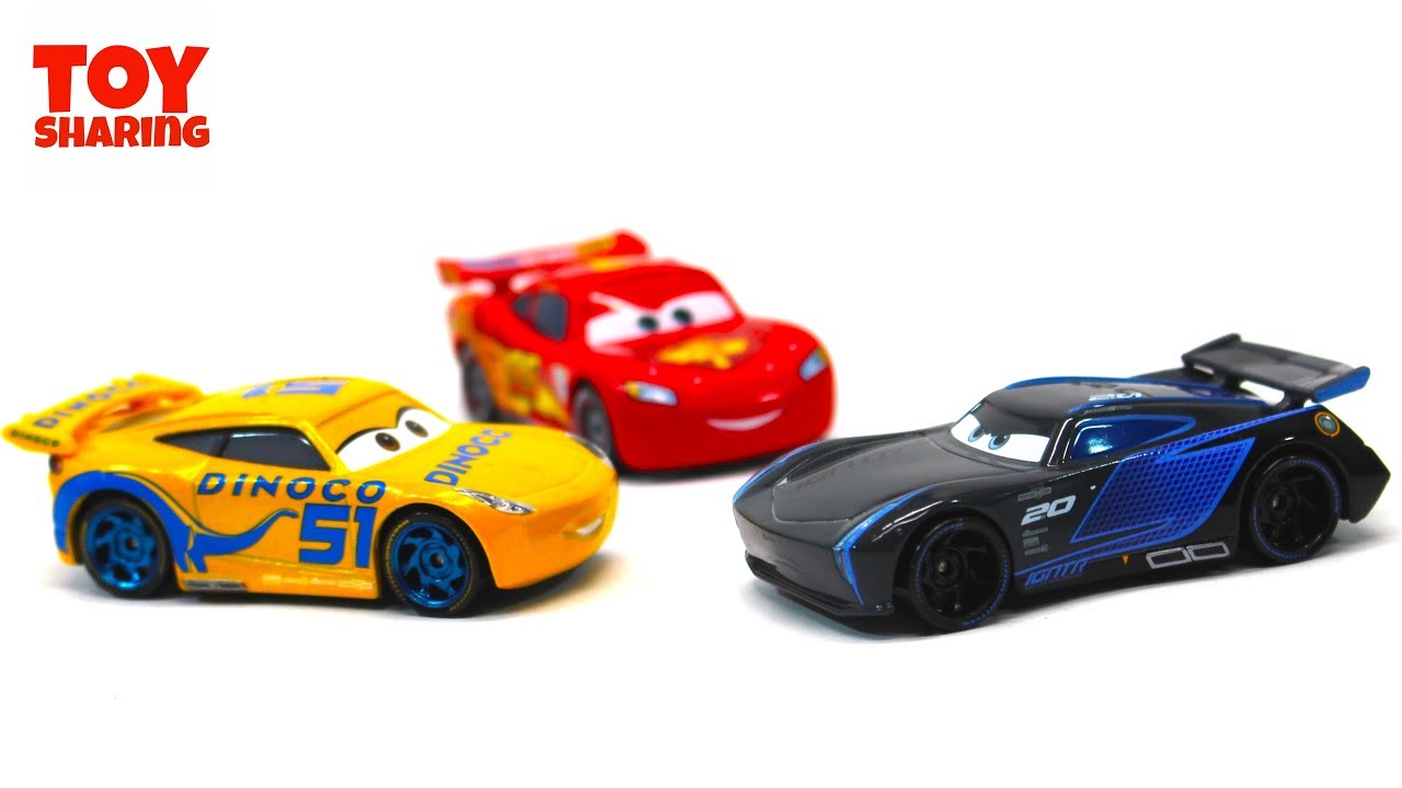 Disney Pixar Cars 3 Jackson Storm and Cruz Ramirez die cast cars and ...