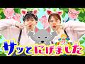 サッとにげました♪｜手遊び｜童謡｜赤ちゃん喜ぶ｜振り付き｜ダンス｜キッズ｜うたスタクラップクラップ