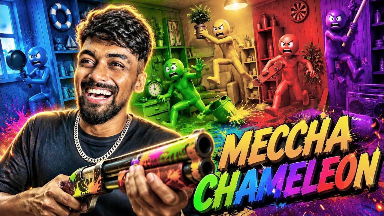 Funny Game MECCHA CHAMELEON Live