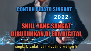 🔴 EXAMPLE OF A SHORT SPEECH 'SKILLS THAT ARE VERY NEEDED IN THE DIGITAL ERA' || easy, confident s...