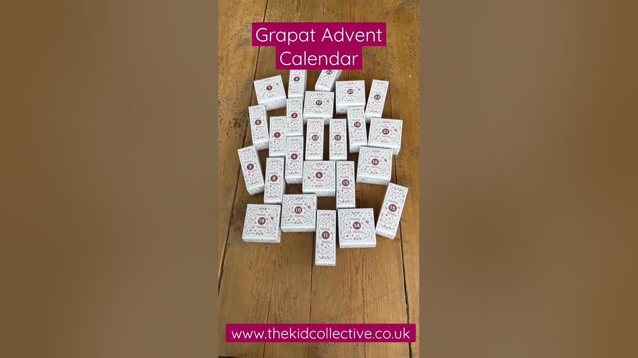 Grapat Advent Calendar a Waldorf inspired wooden toy advent calendar